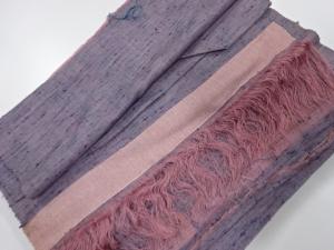 アンティーク　正絹　紬　着尺反物